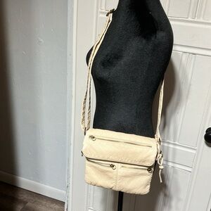 ❄️4 For $20 Sonoma Boho Style Shoulder Bag/Crossbody Cream